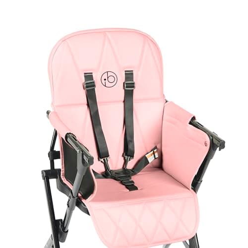 Image of Ickle Bubba Flip Magic Fold Highchair Seat Cover - Chair Not Included (Blush Pink)