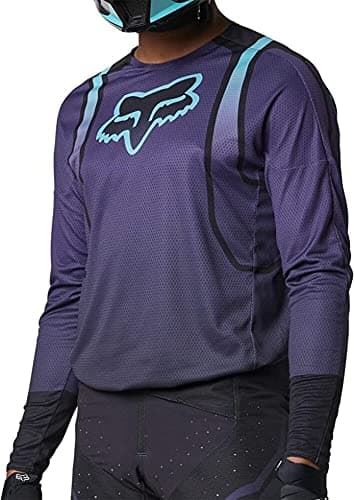 Image of Fox Racing 360 VIZEN Motocross Jersey Black/Purple