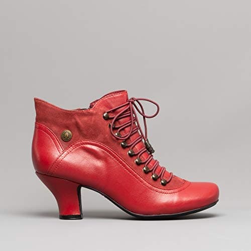 Image of Hush Puppies Women's Vivianna Ankle boots, Red, 5 UK