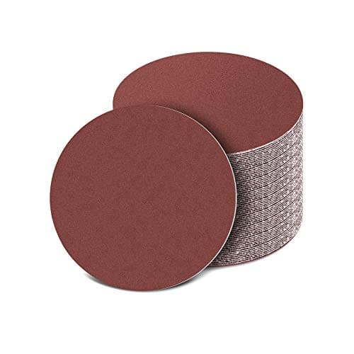 Image of 150mm Sanding Discs 60/100/150/320/600 Grit, 6 Inch Sandpaper Hook and Loop Disc Sanding Pads for Random Orbital Sander(50pcs)