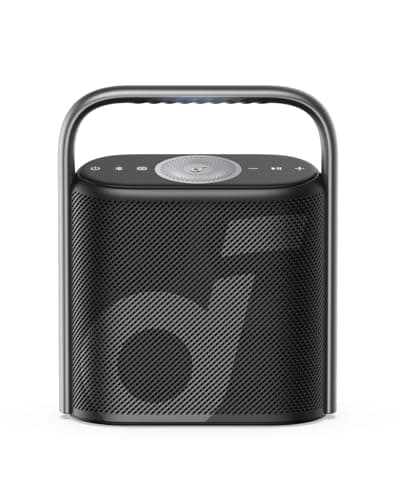 Image of soundcore Motion X500 Bluetooth Speaker, Portable Speaker with Immersive Spatial Audio, Wireless Hi-Res Sound with 3X Detail, 3-Channel Audio and an Upward Firing Driver with Ambient Light