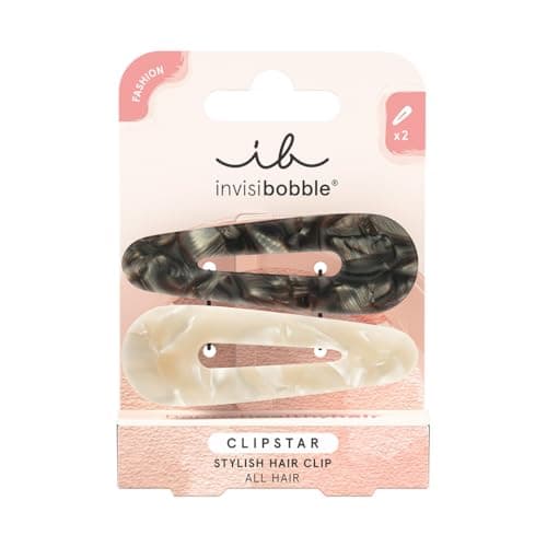 Image of invisibobble Clipstar Cliphue | 2 Elegant Hair Clips in Chic Shades | Hair Clips Gentle Hold with HairLoveTech | For Any Occasion | Minimises Damage, Maximises Style