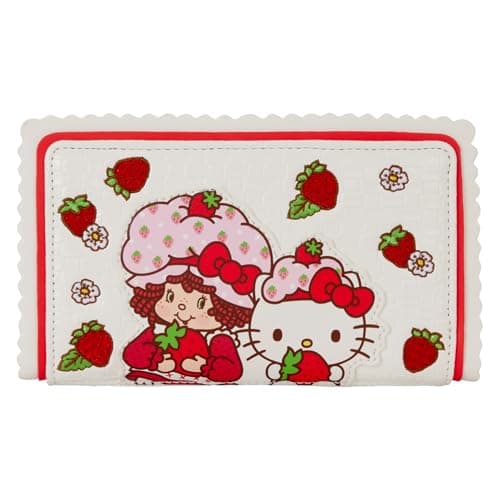 Image of Loungefly Sanrio X Strawberry Shortcake Flap Wallet