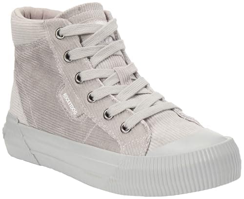 Image of Rocket Dog Womens Cheery Hi Sneaker, Grey, 8 UK