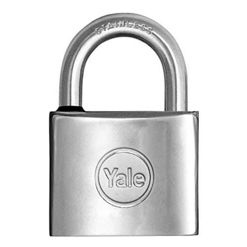 Image of Yale Y1140040080 Padlock - 40 mm-Brass-Stainless Steel Shackle