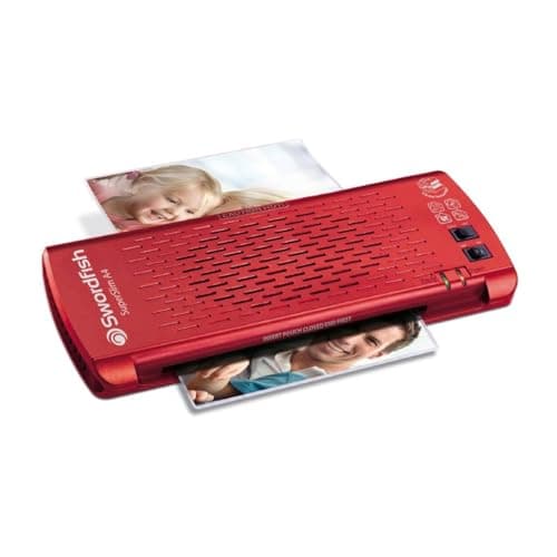 Image of Swordfish Super Slim A4 Paper/Document Laminator with 4 Rollers - Red Ref: 40186