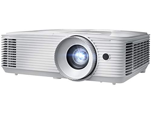 Image of Optoma EH412 1080P HDR DLP Professional Projector | Super Bright 4500 Lumens | Business Presentations, Classrooms, and Meeting Rooms | 15000 Hour Lamp Life | 4K HDR Input | Speaker Built in, White
