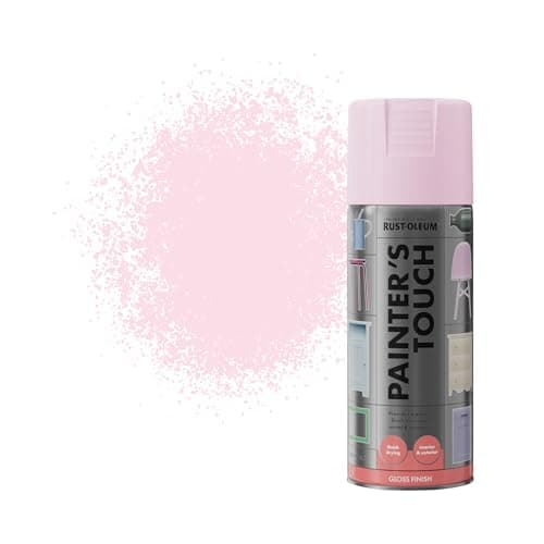 Image of Rust-Oleum 400ml Painter's Touch Spray Paint Aerosol - Candy Pink Gloss