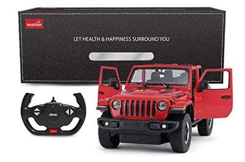 Image of RASTAR Jeep Wrangler JL 1:14 RC Toy Car, Remote Control Car, Gifts for Kids Boys