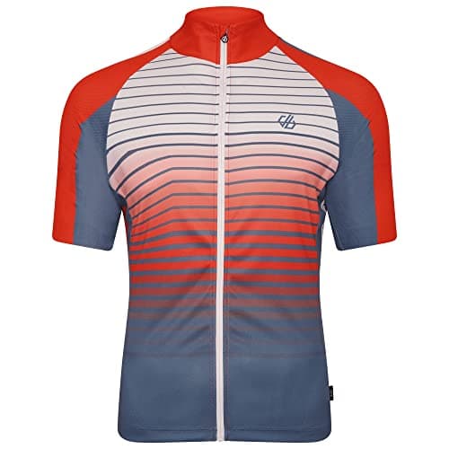 Image of Dare 2b AEP Virtuous S/S AEP Reflective, Full Zip, Short Sleeve Fleece. Featuring Q-WIC Thermal and Vect Cool Eco Technologies. Suitable for Cycling and Hiking.