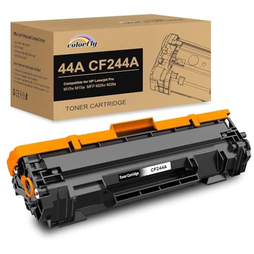 Image of colorfly CF244A 44A Toner Cartridges Replacement for HP 44A CF244A Compatible with LaserJet Pro M15w M15a MFP M28w M28a Printer