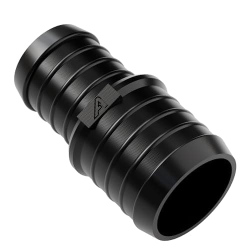 Image of 63mm > 51mm Plastic Hose Straight Fitting Reducer Pipe Reducing Adapter