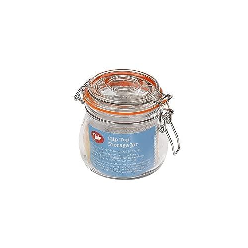 Image of Tala Glass Transparent Storage Jar | 500ml | Classic Lever Arm | Airtight, Versatile | Storing Foods, Preserving Fresh Goods, reducing waste