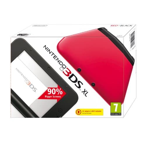 Image of Nintendo Handheld Console 3DS XL - Red/Black (Nintendo 3DS XL)