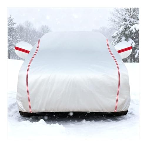 Image of Waterproof Car Cover For Peugeot 2008 SUV, Car Cover Waterproof Breathable Large,Four Seasons, Indoor and Outdoor, Anti-Fouling, Anti-Sand, Anti-Rain and Snow-nb100