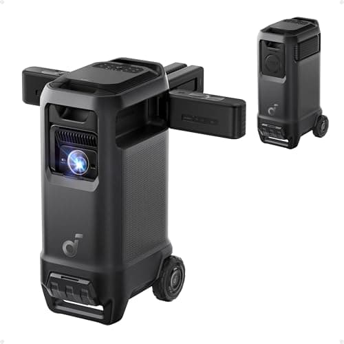 Image of soundcore Nebula X1 Pro Triple Laser 4K Home & Outdoor Cinema Projector, 3500 ANSI Lumens Portable Cinema, 7.1.4 Spatial Sound with Dolby Atmos, Optical Zoom, 56,000:1 Contrast Ratio, Smart Auto Setup