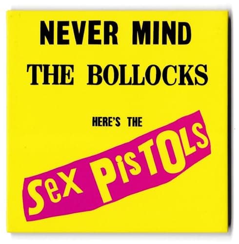 Image of Sex Pistols Fridge Magnet. Never Mind the Bollocks
