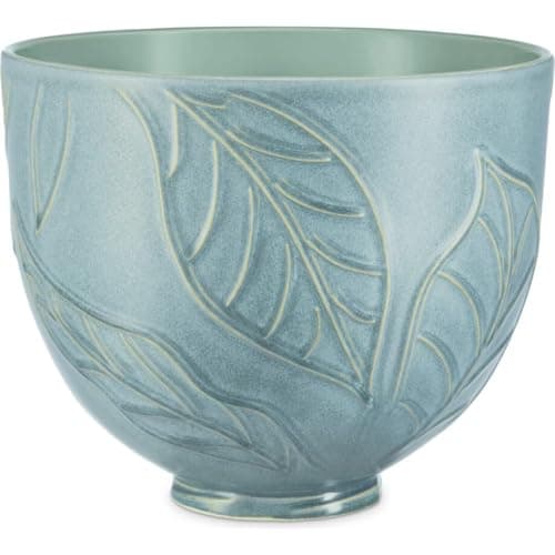 Image of KitchenAid Ceramic Mixing Bowl 4.7L Spring Leaves