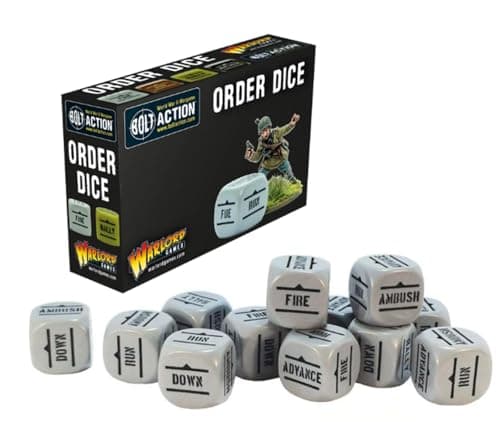 Image of Grey Order Dice for Bolt Action by Warlord Games