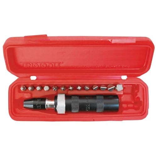 Image of Teng Id515 15 Piece Impact Driver Set - 1/2in Square Drive