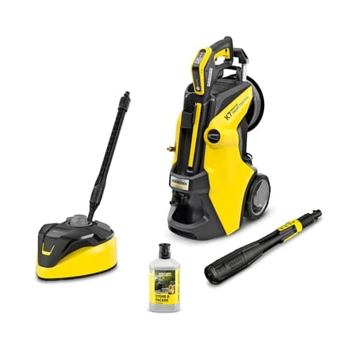 Image of Kärcher K 7 Premium Smart Control Flex Home Pressure Washer (180 Bar, 600 l/h, 60 m²/h, 17.7 kg), Gun, High Pressure Hose, Vario Power Lance, Rotabuse