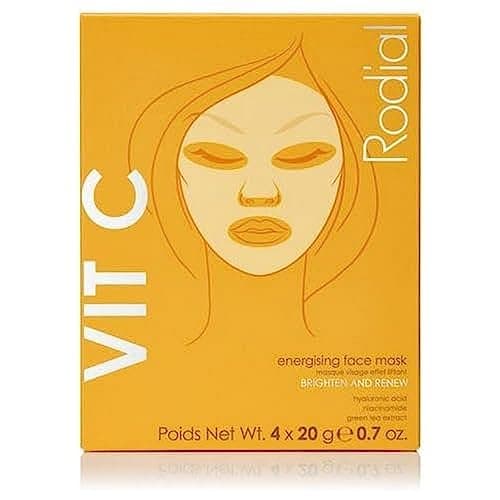 Image of Rodial Vit C Energising Sheet Masks - 4 x 20ml