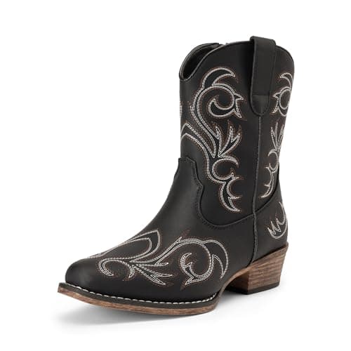 Image of DREAM PAIRS Women's Ankle Boots - Classic Comfort,Size 4,Black,DWUMAB2511