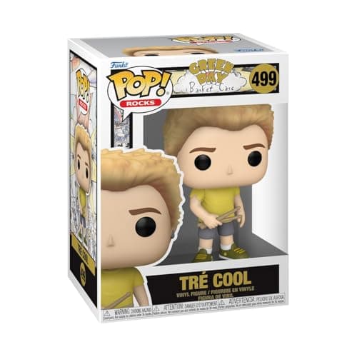 Image of Funko POP! Rocks: Green Day - Tre Cool - Basket Case - Collectable Vinyl Figure - Gift Idea - Official Merchandise - Toys For Kids & Adults - Model Figure for Collectors and Display
