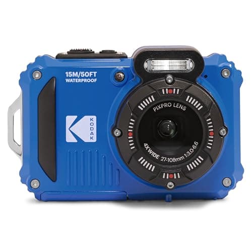 Image of Kodak PIXPRO WPZ2 16MP 4x Zoom Tough Compact Camera - Blue