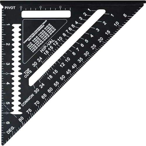 Image of Faithful CSQ7CNC Prestige Quick Square Black Aluminium 178mm (7in)