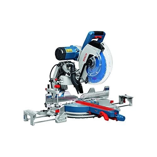 Image of Bosch Professional Mitre Saw GCM 12 GDL (240V, incl. Insert Plate, Collet, Internal Hexagon, 1 x Circular Saw Blade, Expert for Wood, 305 x 30 x 2.4 mm, 72)