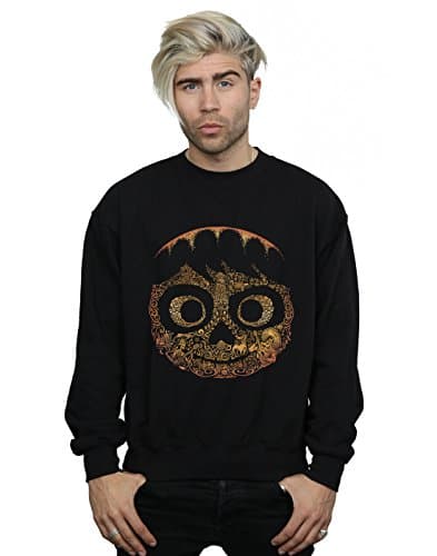 Image of Disney Men's Coco Miguel Face Sweatshirt Small Black