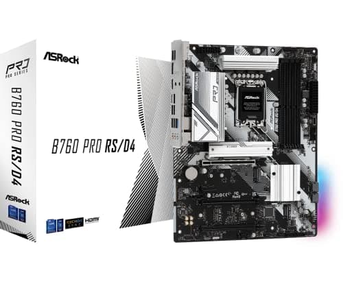 Image of Asrock B760 Pro RS/D4 Intel B760 LGA 1700 ATX
