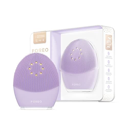 Image of FOREO LUNA 3 plus Sensitive skin - Silicone Facial Cleansing Brush - Face Sculpting Tool - Anti Aging Face Massager - Instant Face Lift - Enhances Absorption of Facial Skin Care Products