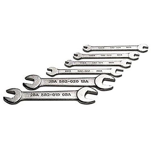 Image of SPANNER SET BA OPEN ENDED 6PC Tools Spanners & Wrenches