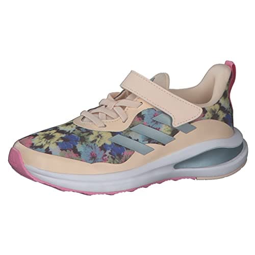 Image of Adidas GV9475 Fortarun EL K Sneaker Kid Bliss Orange/Magic Grey met/Bliss Pink 4.5