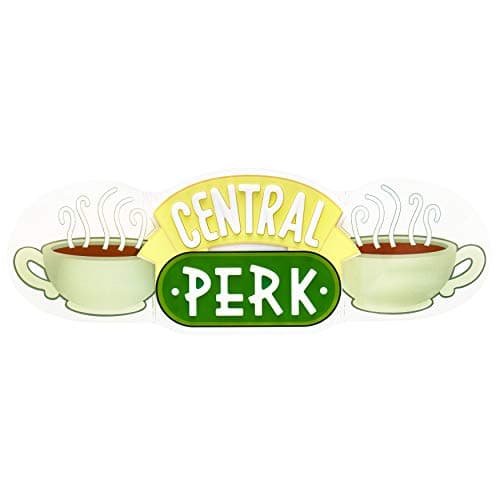 Image of Paladone Central Perk LED Neon Light - Wall Mountable - Officially Licensed Friends Show Merchandise, Green, 37.50 x 2.17 cms