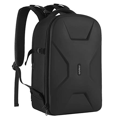 Image of MOSISO Camera Backpack, DSLR/SLR/Mirrorless Photography Camera Bag 15-16 inch Waterproof Hardshell Case with Tripod Holder&Laptop Compartment Compatible with Canon/Nikon/Sony, Black