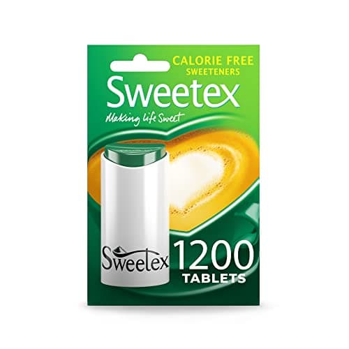 Image of Sweetex Zero Calorie Sweetener Tablets, 1200 Count, Sugar-Free Artificial Substitute, Ideal For Weight Control And Slimming, Perfect Baking Supplies