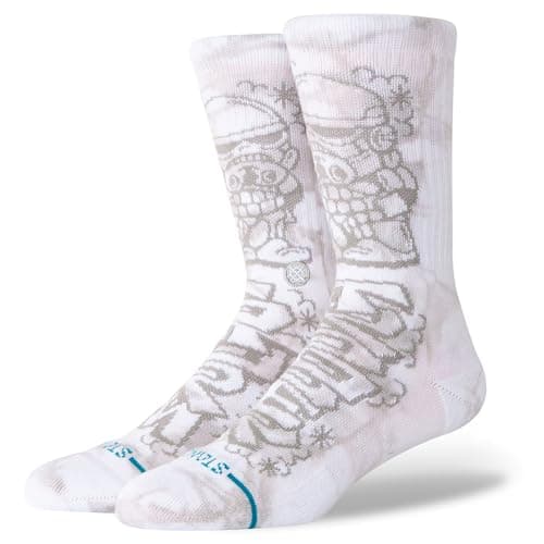 Image of Stance DJ Trooper Crew Socks Star Wars Storm Trooper White Calf Medium