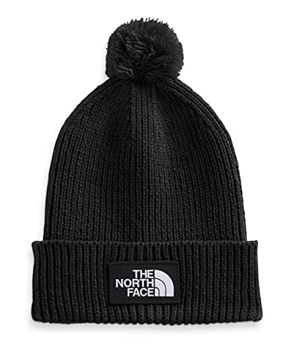 Image of The North Face Logo Beanie Hat TNF Black One Size
