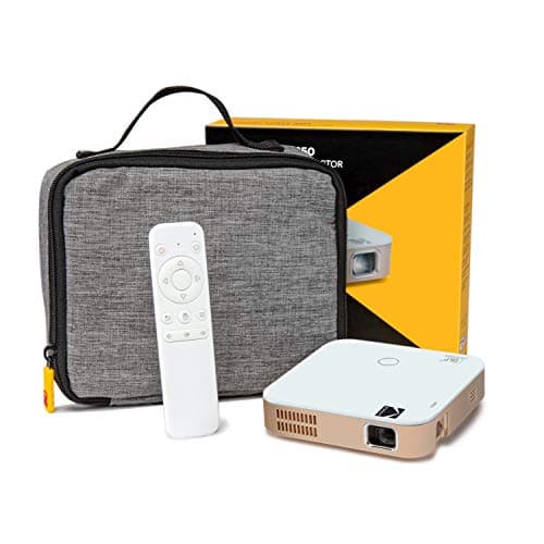 Image of KODAK Luma 350 Portable Smart Projector | Powerful 4K Compatible Ultra HD Rechargeable Video Projector Android 6.0 with Soft Case