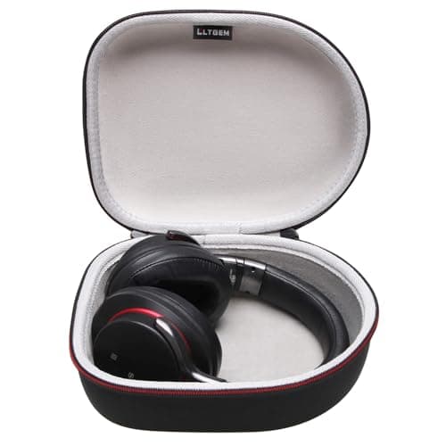 Image of Headphone Headset Case for JBL, Beats, Sony, Soundcore Anker, Raycon, TOZO, SteelSeries, Logitech, Jabra, Bose, Audio-Technica, Sennheiser Headphones, Black+Grey