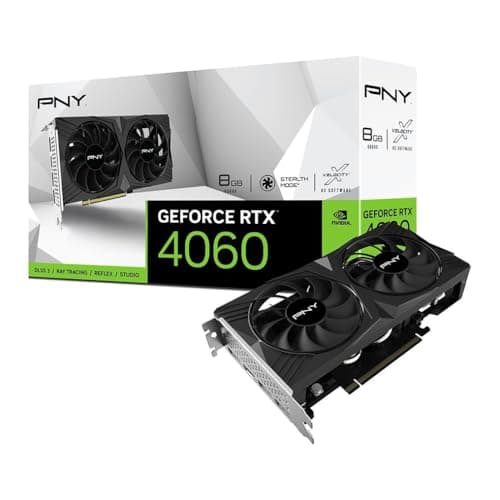 Image of PNY GEFORCE RTX™ 4060 8GB VERTO Dual Fan Edition Graphics Card DLSS 3
