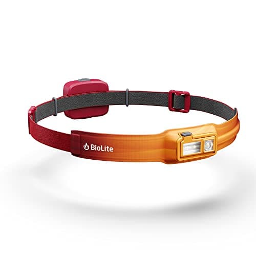 Image of BioLite HPA0312 HeadLamp 425 USB-C Rechargeable 425 Lumens - Ember Yellow