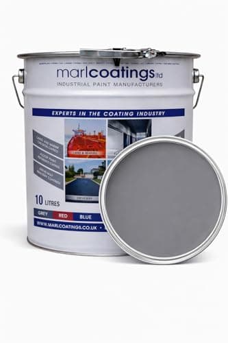 Image of marlcoatings Heavy Duty Polyurethane floor paint 10L (Mid Grey)