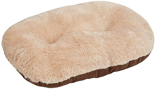 Image of Gor Pets Nordic Oval Cushion for Dog Bed Comfortable Washable , 24-inch, Brown