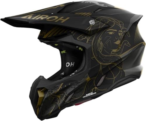 Image of Airoh Twist 3 Titan Motocross Helmet, black/bronze, XL (61/62)