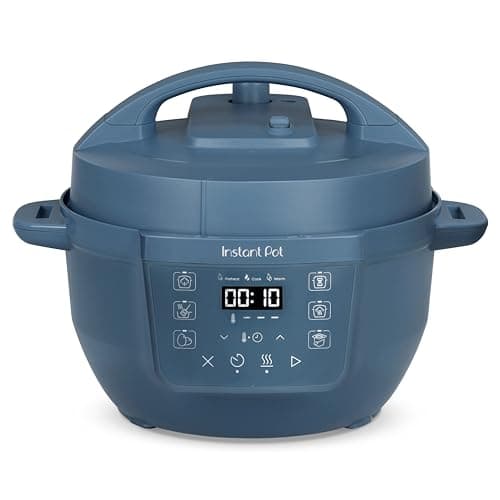 Image of Instant Pot 3.8L Multicooker 7-in-1 Smart Cooker - Pressure Cooker, Slow Cooker, Steamer, Sauté, Yogurt Maker, Egg Cooker and Food Warmer, Stainless Steel Inner Pot, Daydream Blue
