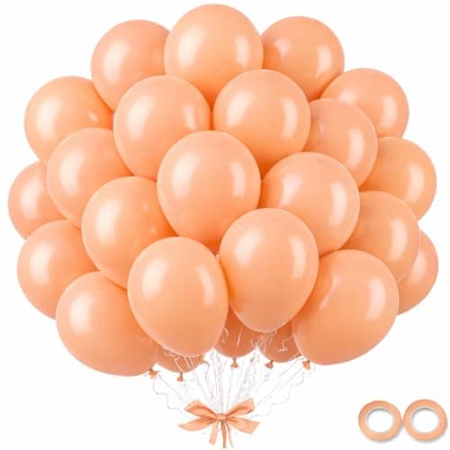 Image of Pastel Orange Balloons Pack 15pcs 5 Inch Macron Orange Balloons For Kids Party Little Cutie Baby Shower Birthday Decoration Graduation Gender Reveal Party Decoration